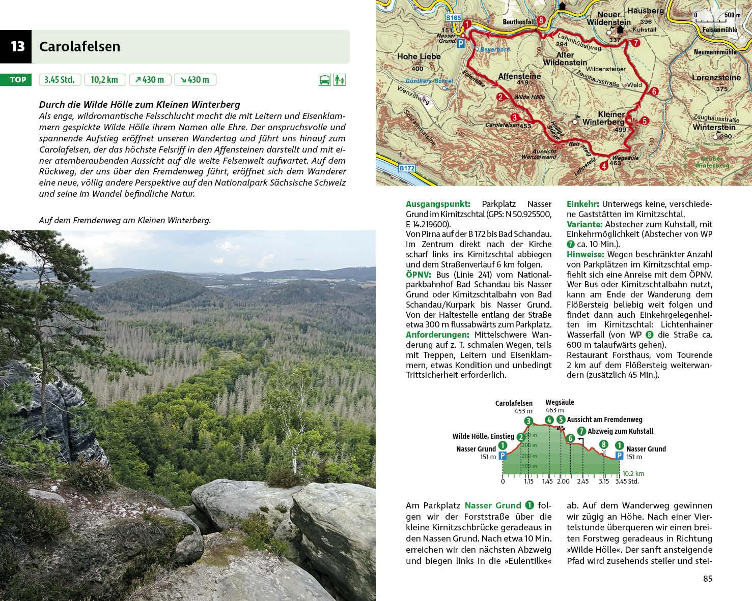 Wilde Wege Elbsandsteingebirge