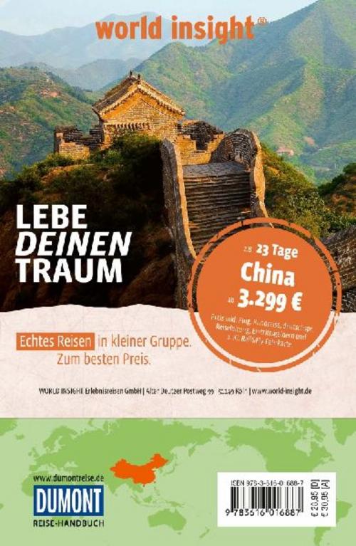 DUMONT Reise-Handbuch Reiseführer China