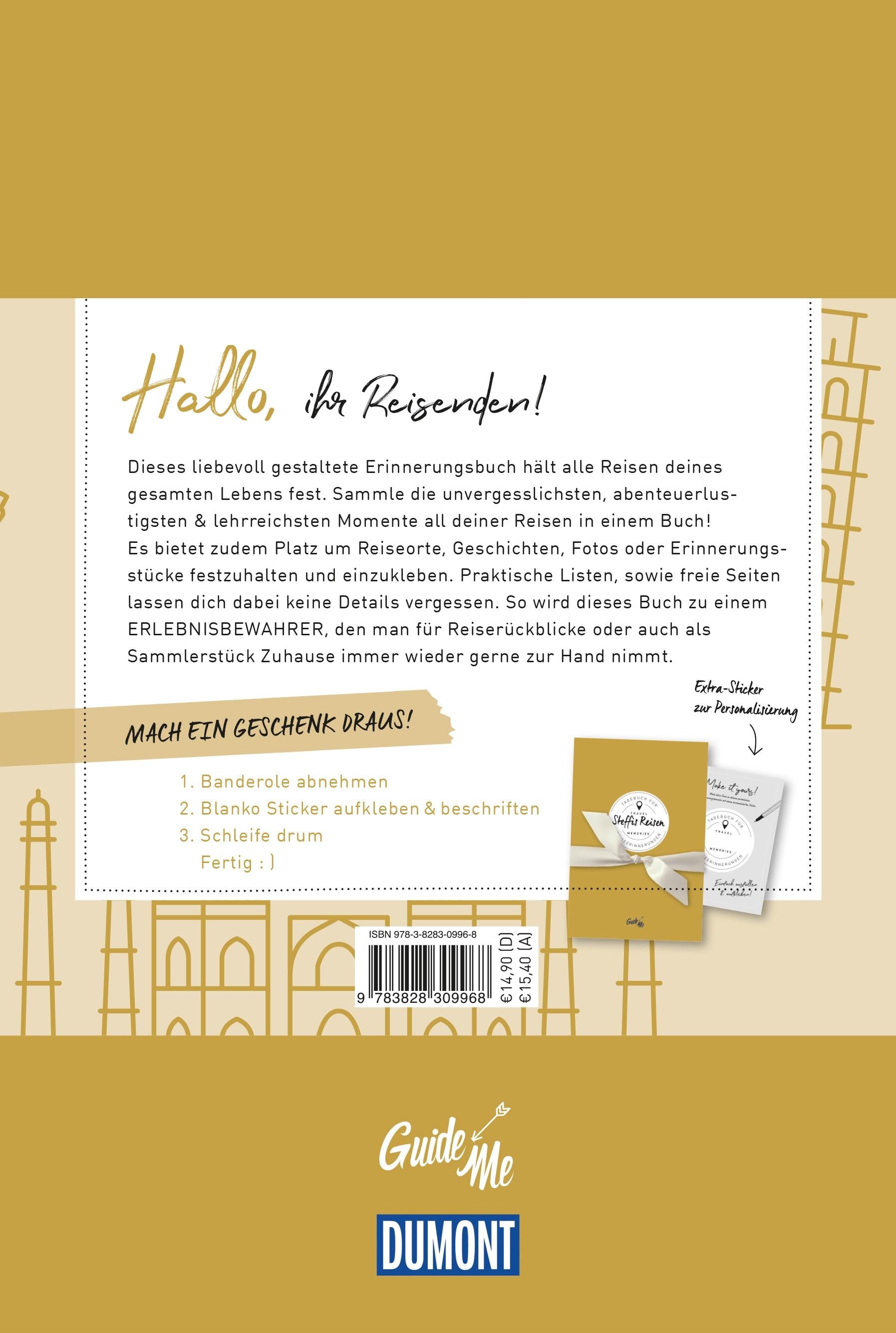 GuideMe Reisetagebuch Travel Memories \"Meine Reisen\"
