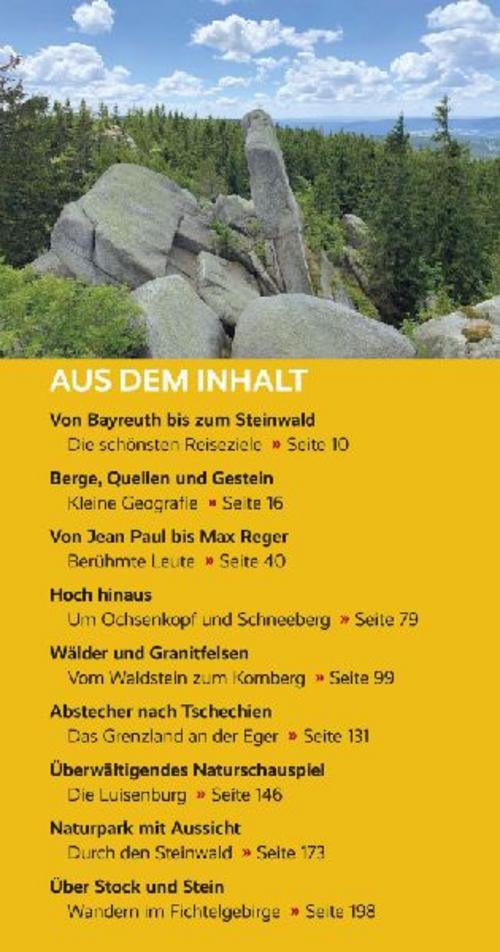 TRESCHER Reiseführer Fichtelgebirge