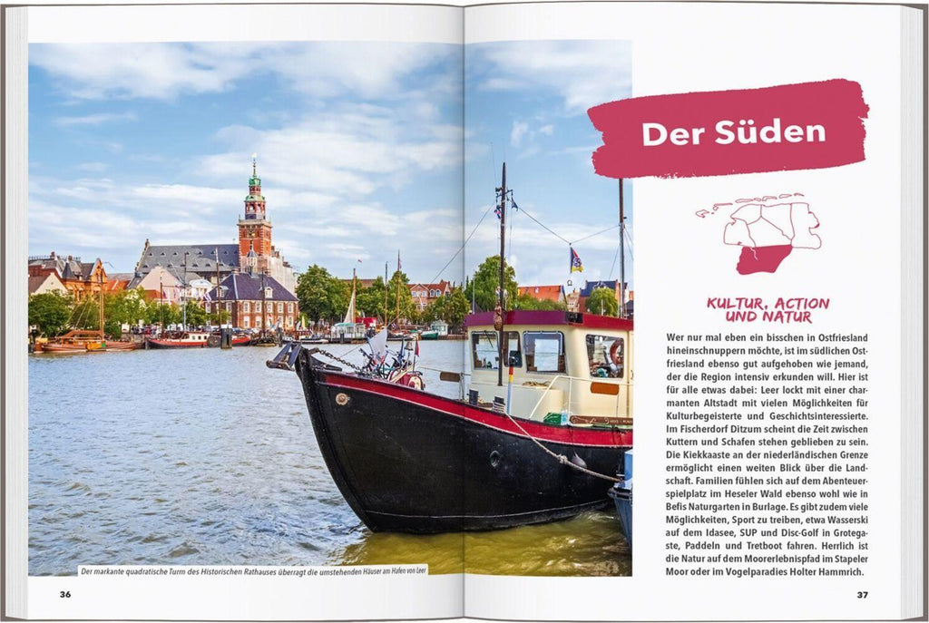 MARCO POLO OUTDOOR GUIDE Reiseführer Ostfriesland & Ostfriesische Inseln