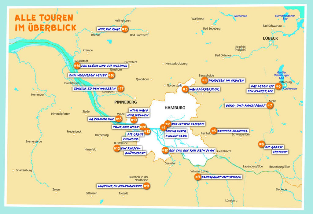 DUMONT Radelzeit in und um Hamburg