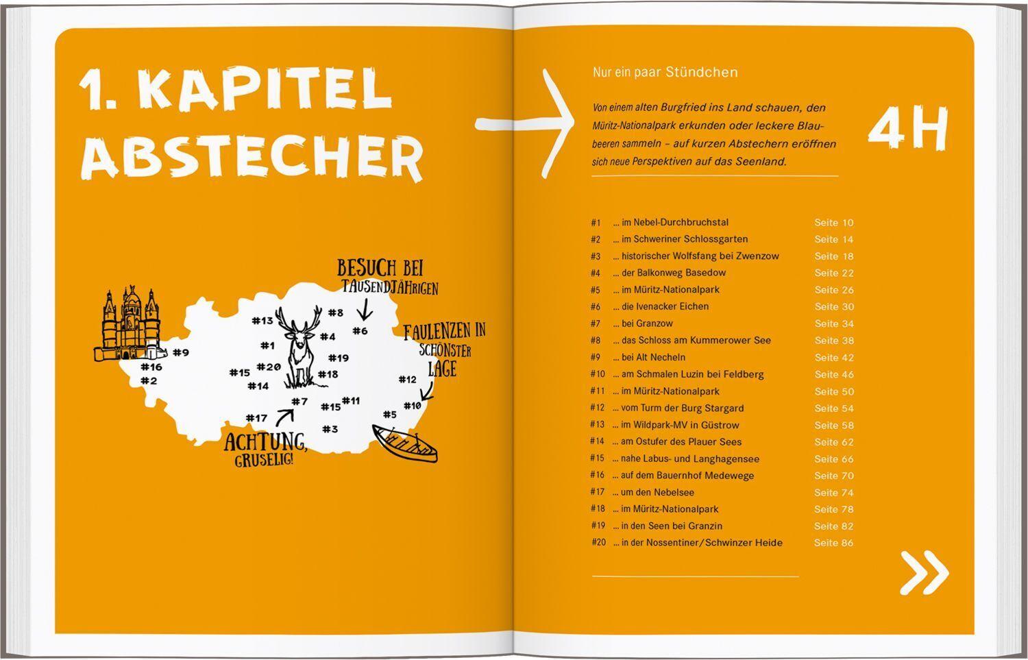 52 kleine & große Eskapaden Mecklenburgische Seen