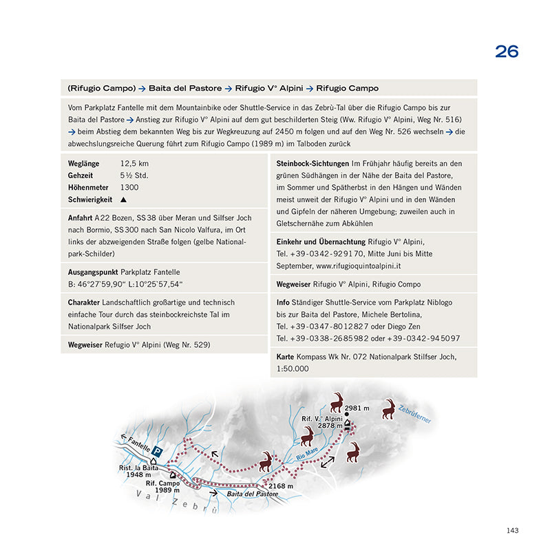Wanderungen zu den Steinböcken