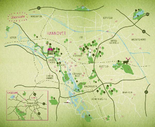 Grüne Glücksorte in Hannover