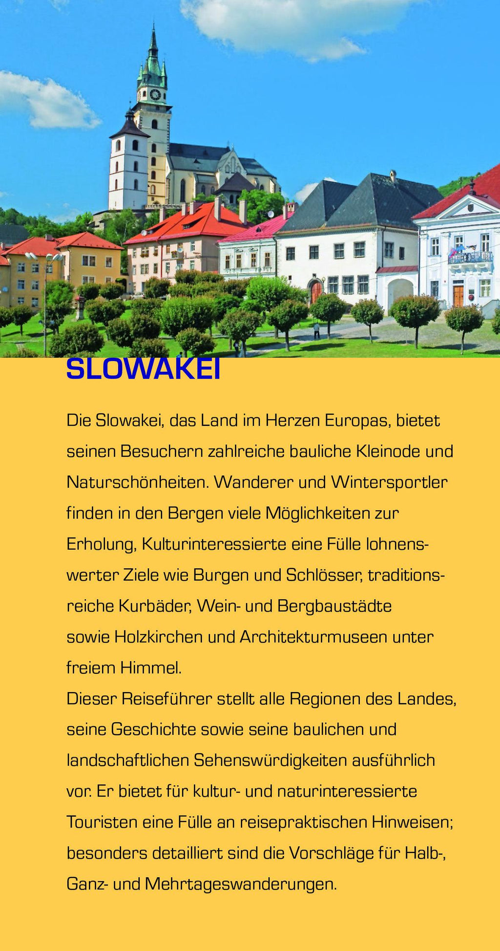 TRESCHER Reiseführer Slowakei