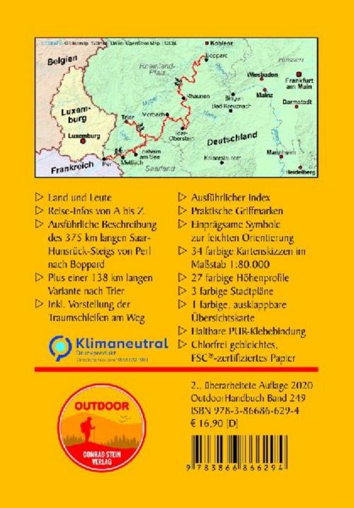 Saar-Hunsrück-Steig von Perl (über Idar-Oberstein) nach Boppard