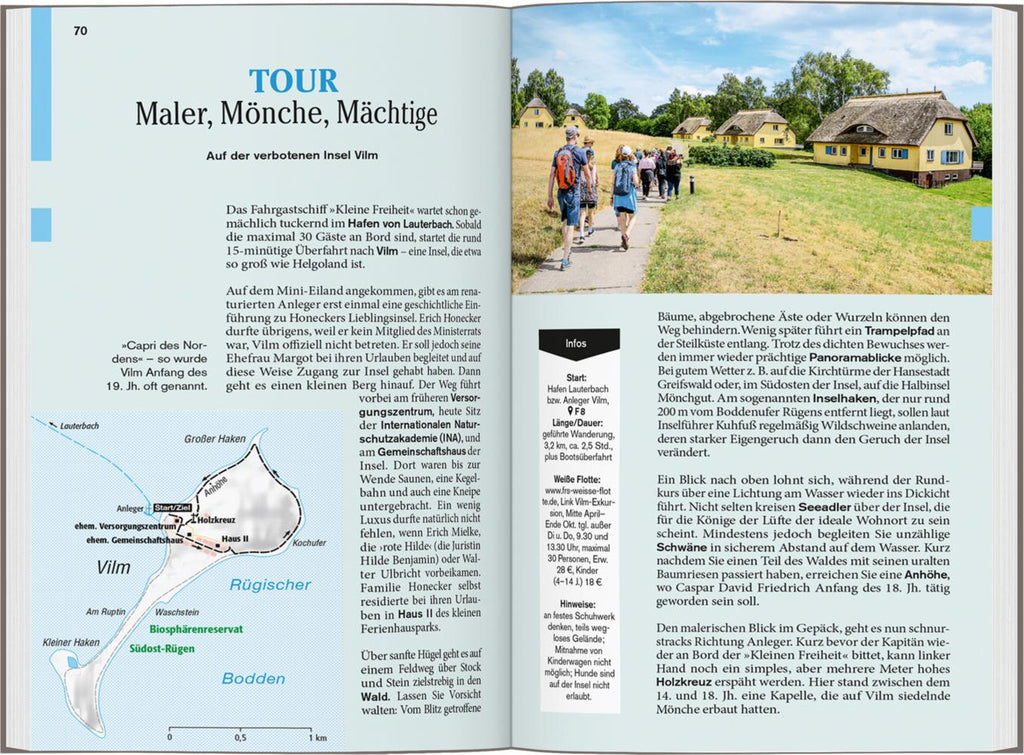 DUMONT Reise-Taschenbuch Reiseführer Rügen, Hiddensee & Stralsund