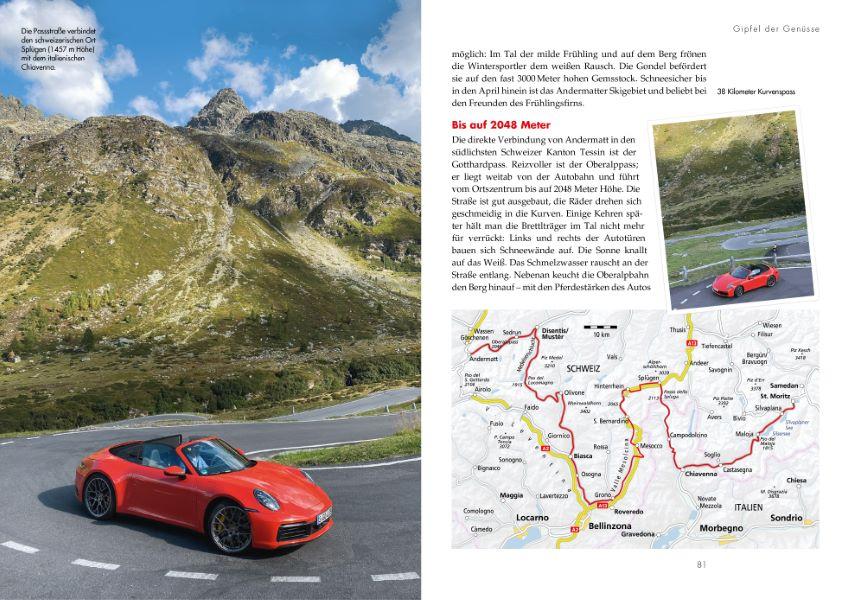 Cabrio-Routen durch die Alpen