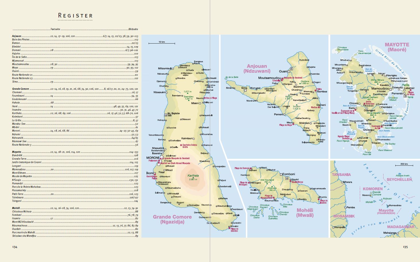 Reise durch die Komoren und Mayotte