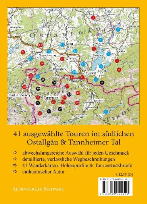 Leichte Wanderungen Ostallgäu und Tannheimer Tal