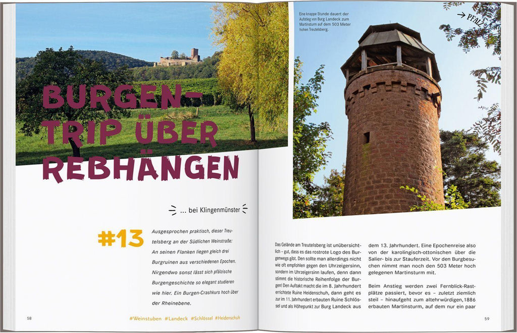 52 kleine & große Eskapaden in Deutschland - Für Weinliebhaber