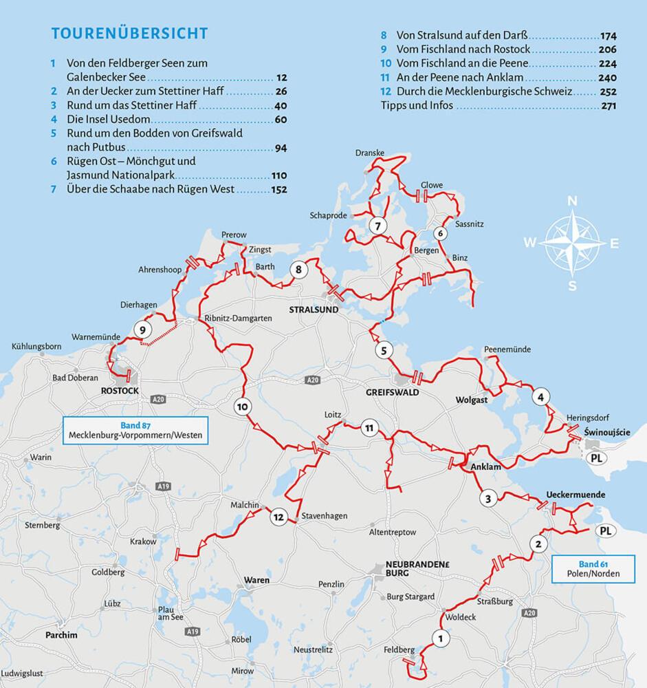 Entdeckertouren mit dem Wohnmobil Mecklenburg-Vorpommern Der Osten