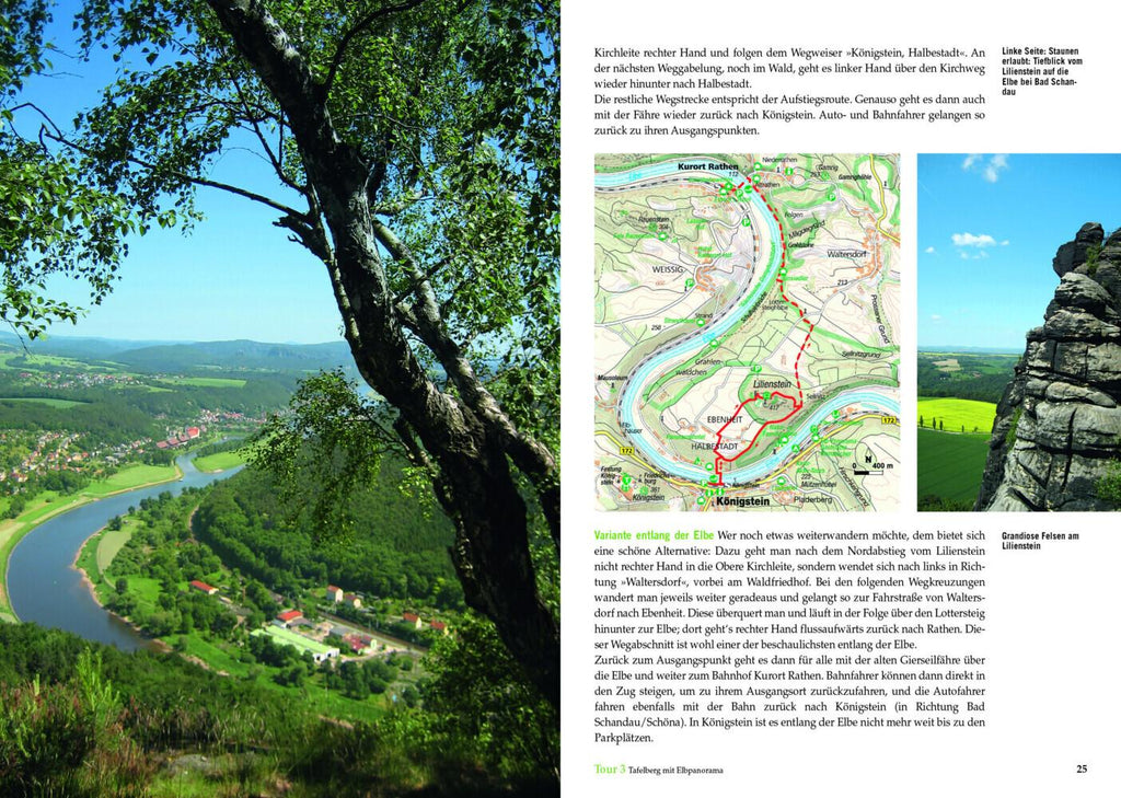 Wandertouren für Langschläfer Sächsische Schweiz