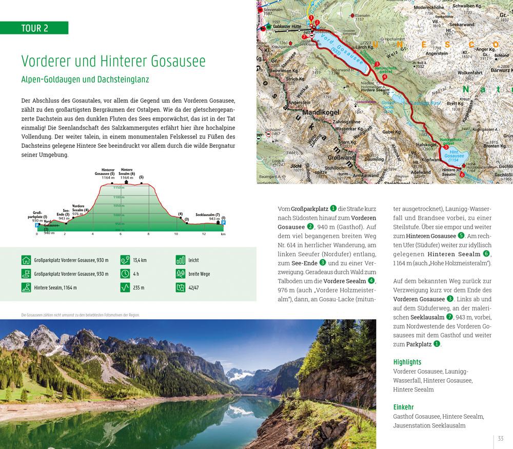 freytag & berndt Wanderatlas Salzkammergut, 1:40.000