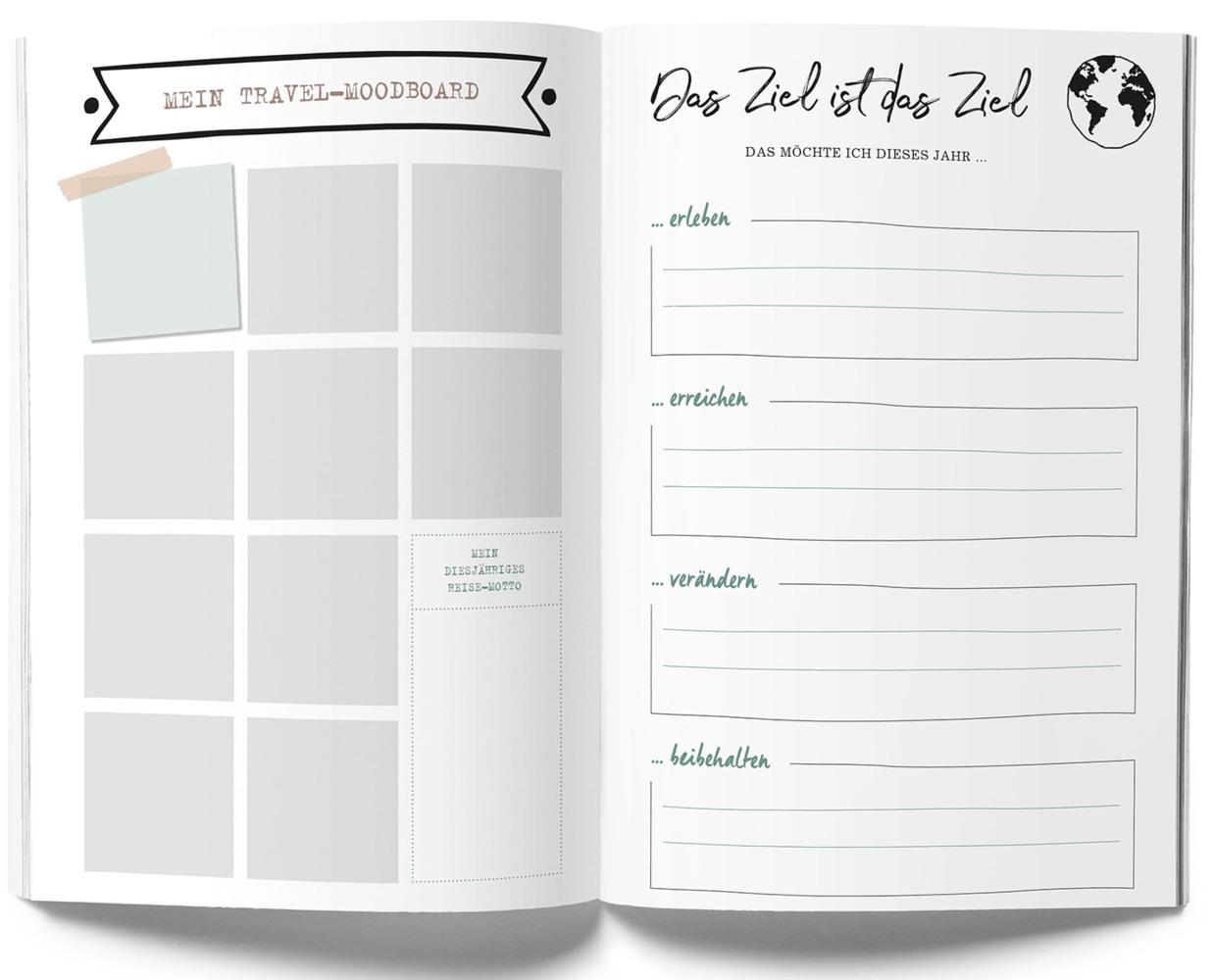GuideMe Reisetagebuch Travel Memories \"Mein Jahr\"