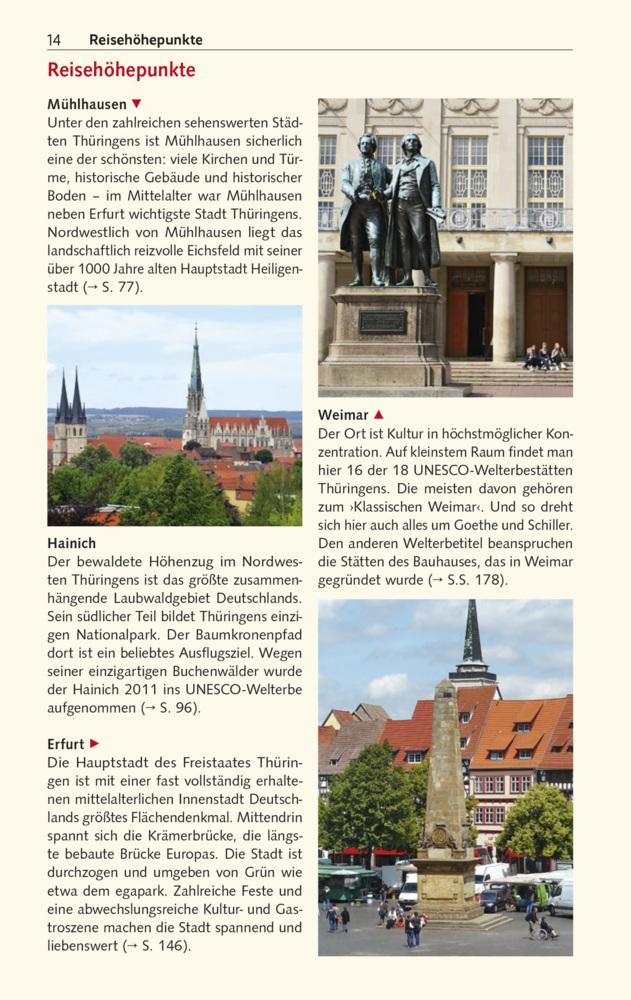 TRESCHER Reiseführer Thüringen