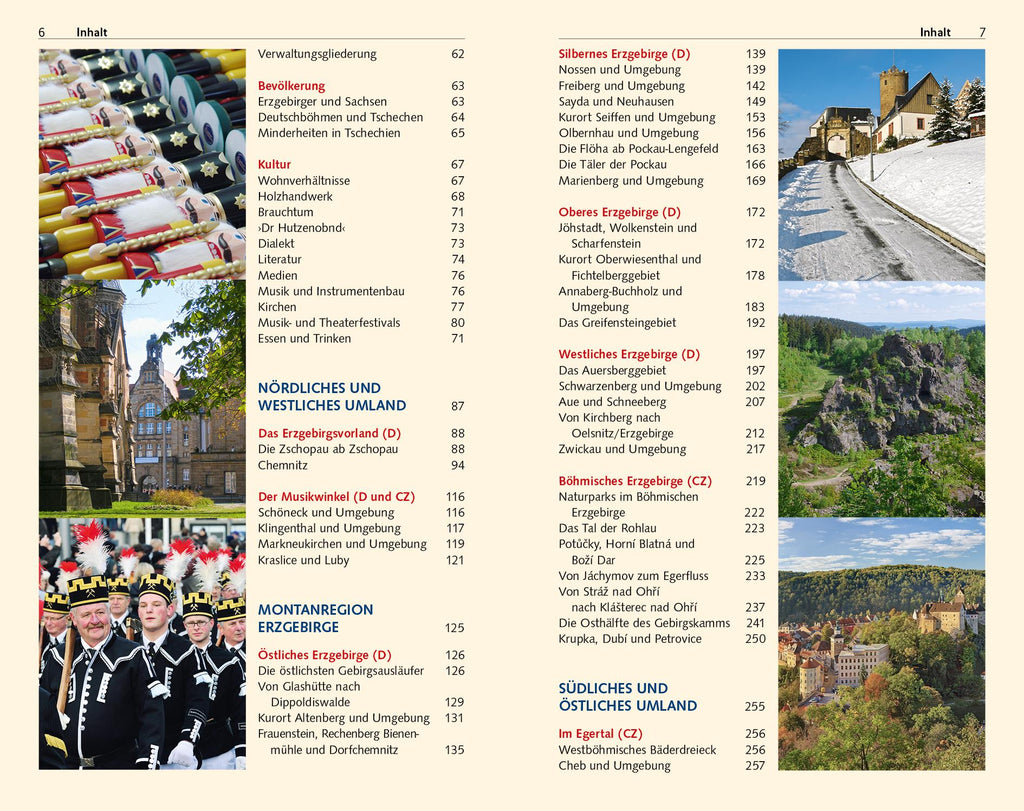 TRESCHER Reiseführer Erzgebirge
