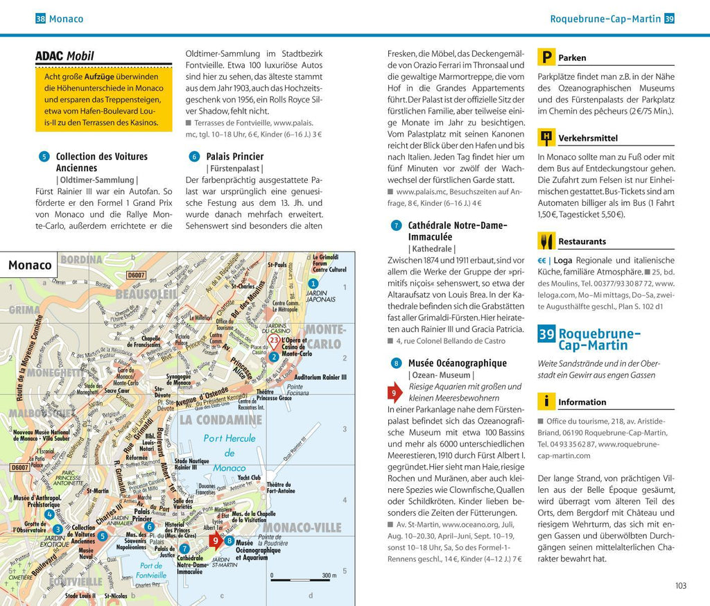 ADAC Reiseführer Côte d'Azur