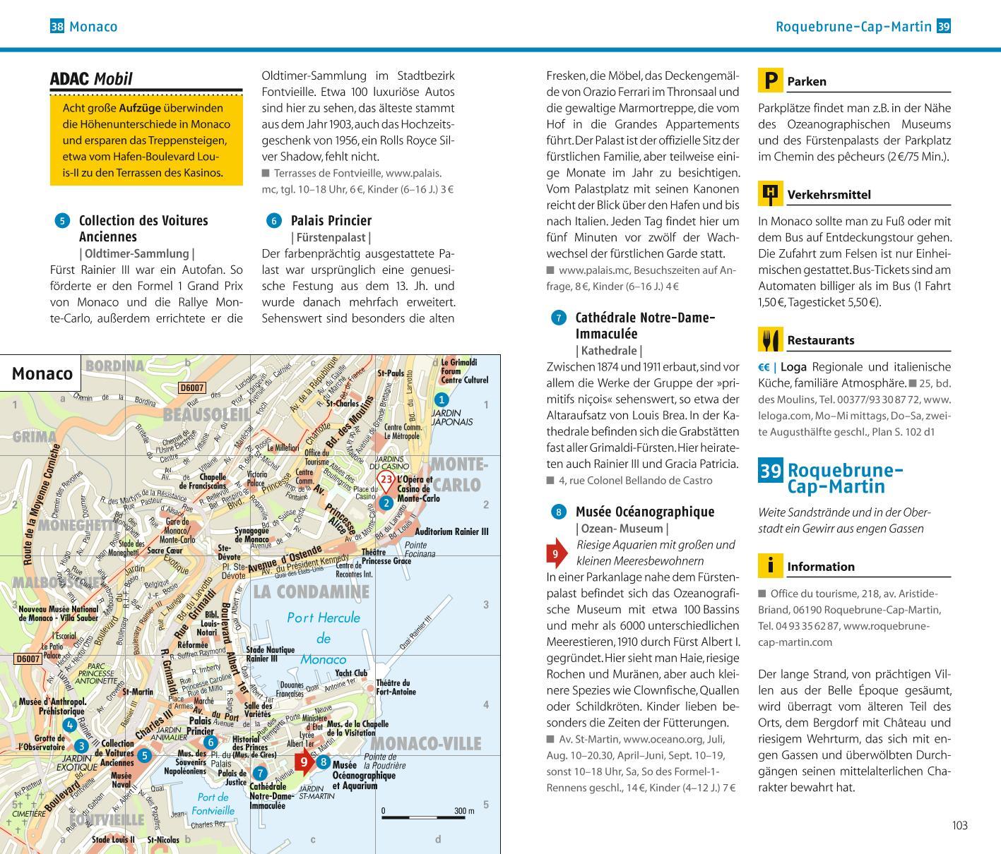 ADAC Reiseführer Côte d'Azur
