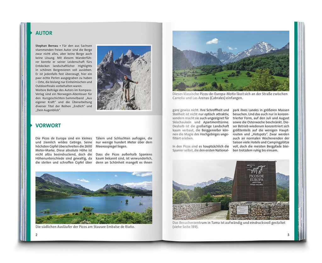 KOMPASS Wanderführer Picos de Europa, 55 Touren mit Extra-Tourenkarte