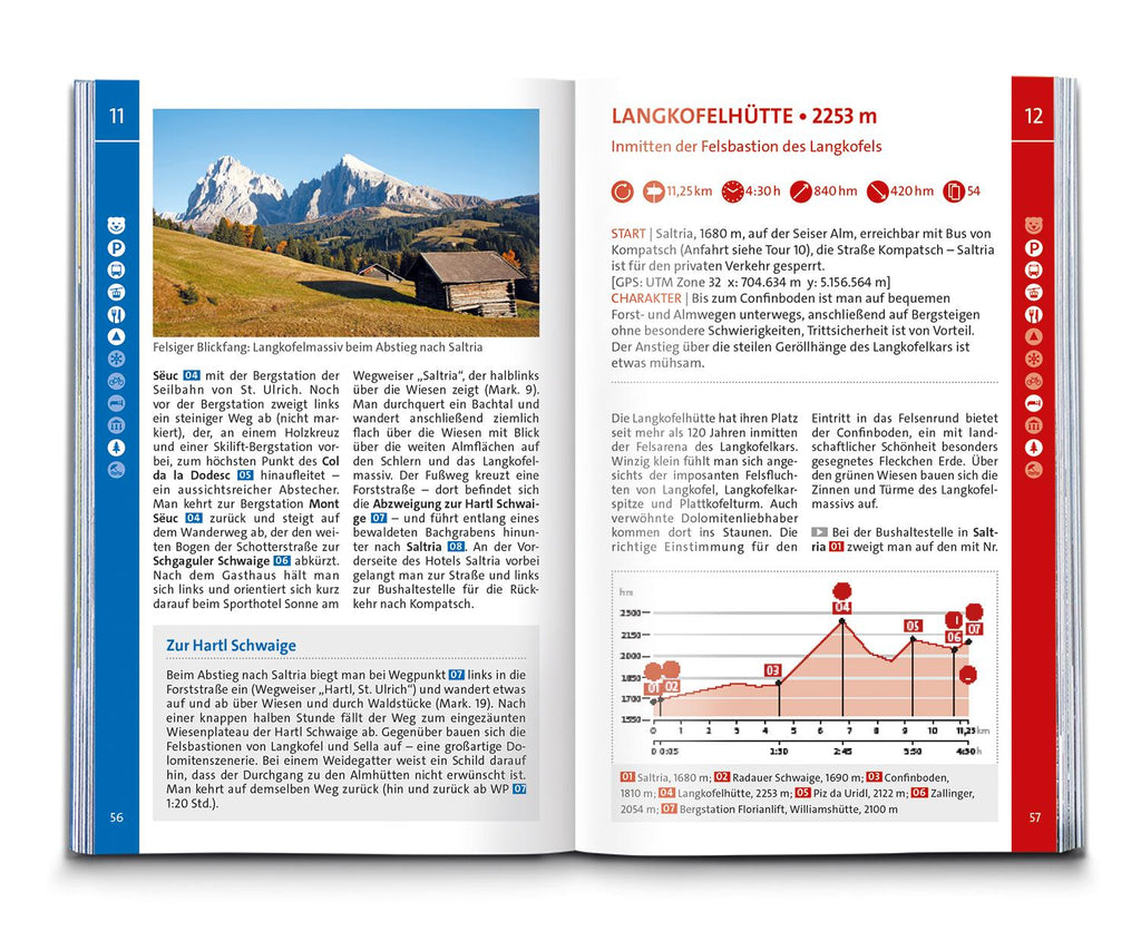 KOMPASS Wanderführer Seiser Alm, Langkofel, Schlern, Tierser Tal - Herausragende Dolomiten, 35 Touren mit Extra-Tourenkarte