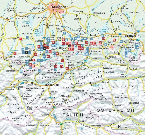 100 Bergtouren für Langschläfer Bayerische Voralpen