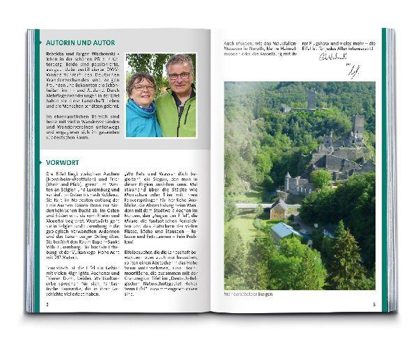 KOMPASS Wanderführer Eifelsteig, vom Dom zu Aachen zum Dom in Trier, 50 Touren mit Extra-Tourenkarte