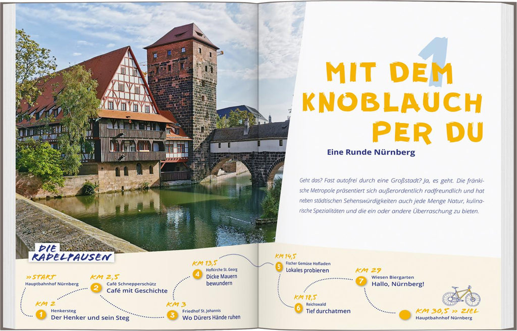DUMONT Radelzeit in Mittelfranken & Oberfranken