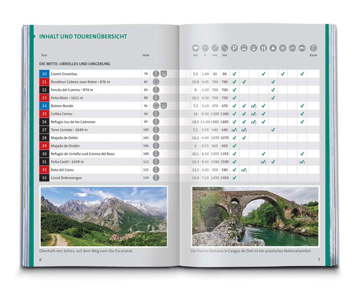 KOMPASS Wanderführer Picos de Europa, 55 Touren mit Extra-Tourenkarte