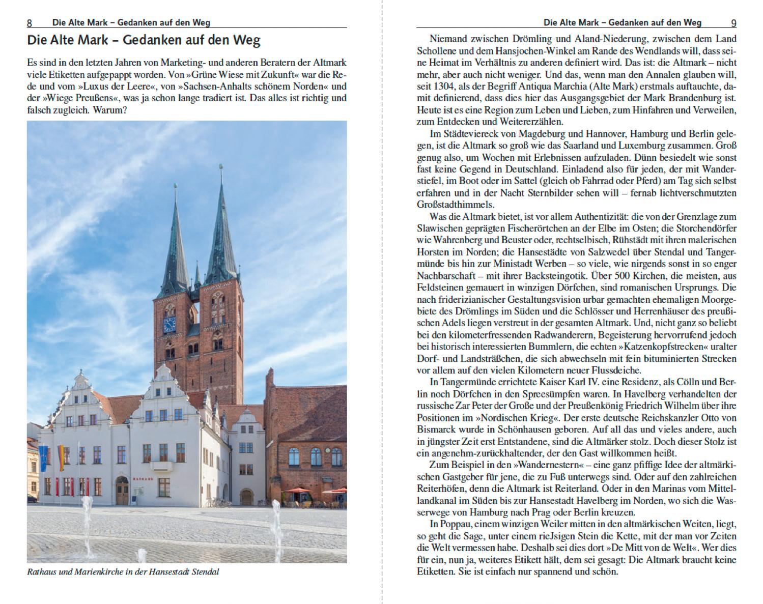 Reiseführer Altmark