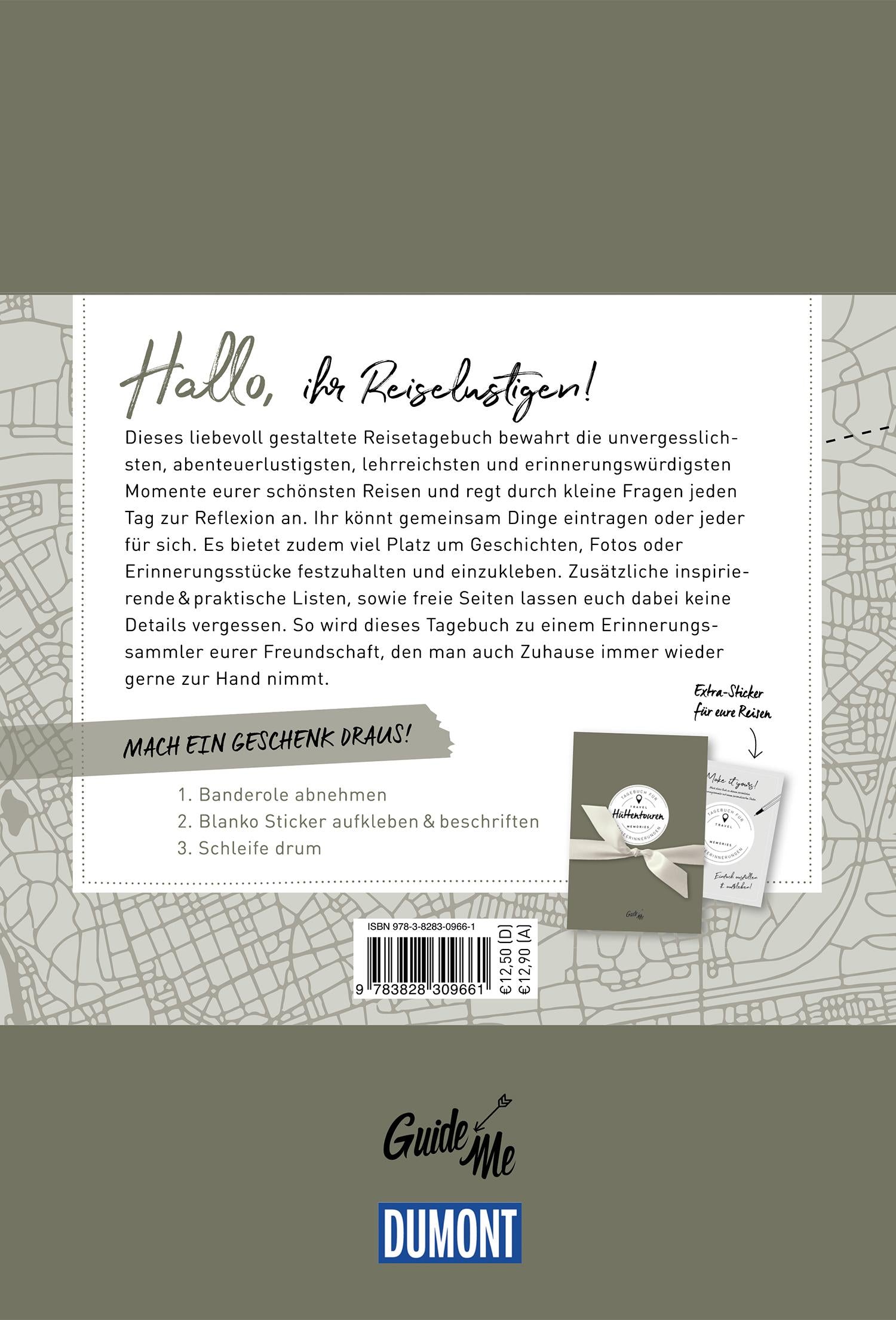 GuideMe Travel Memories \"Beste Freunde\" - Reisetagebuch