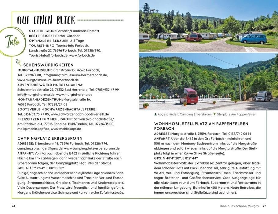 Wochenend und Wohnmobil - Kleine Auszeiten im Schwarzwald
