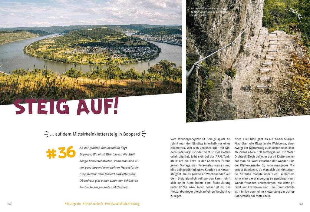 52 kleine & große Eskapaden am Mittelrhein