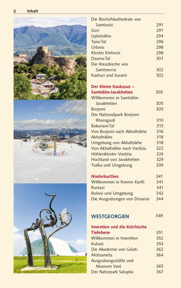 TRESCHER Reiseführer Georgien