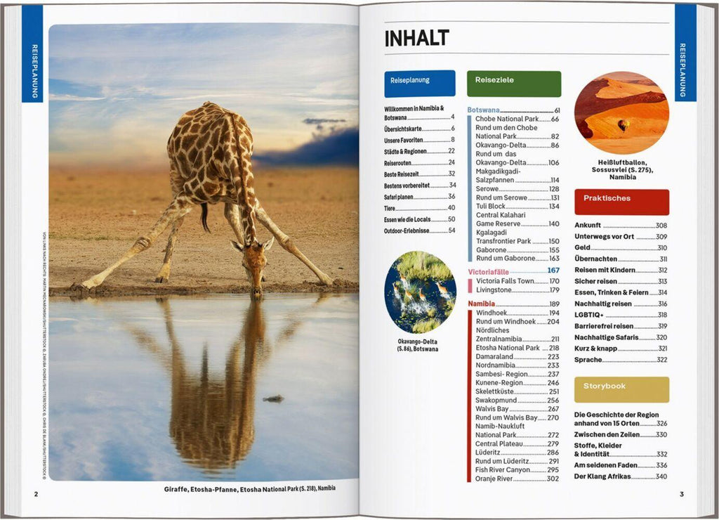 LONELY PLANET Reiseführer Namibia & Botswana