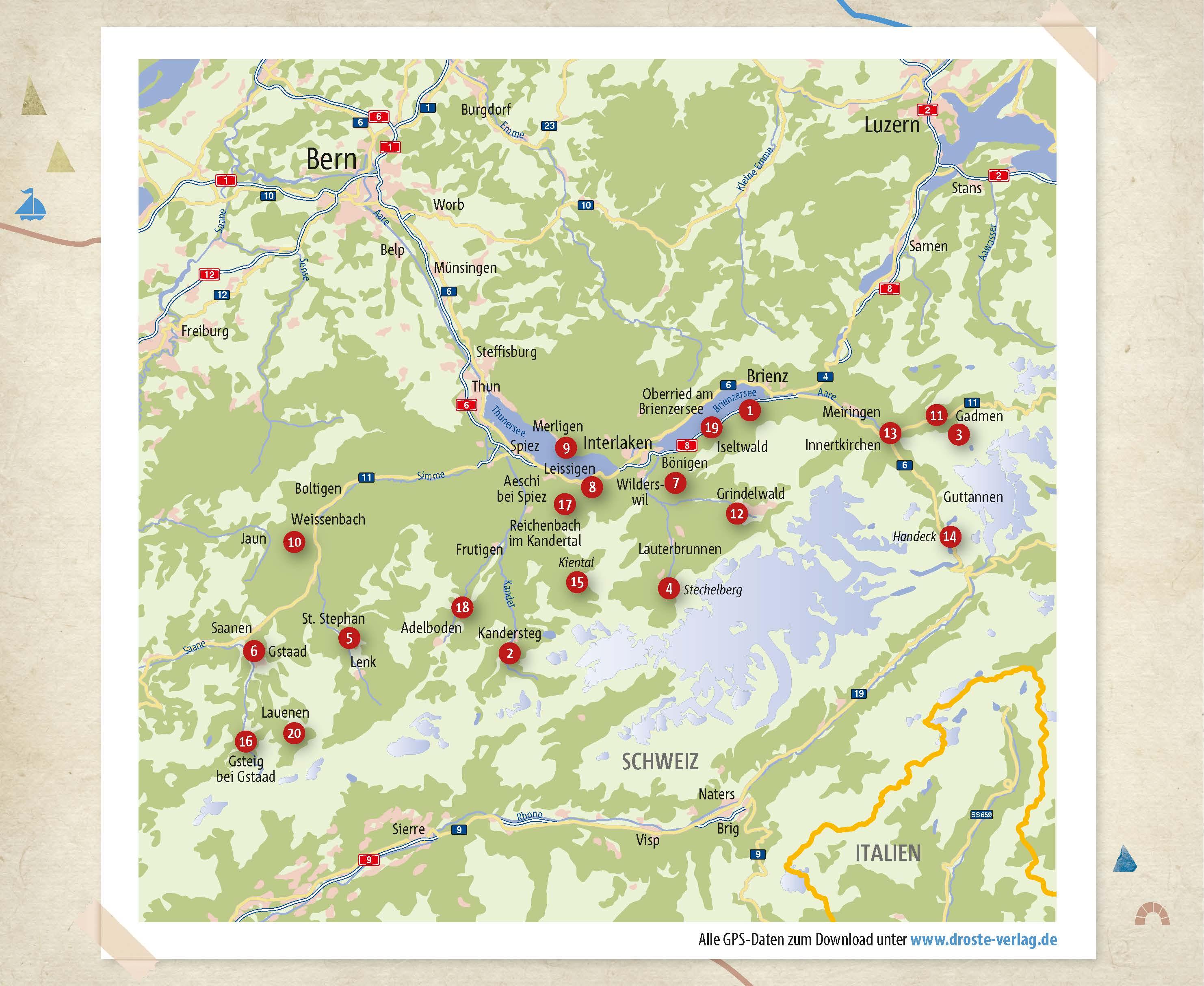 Berner Oberland. Wandern für die Seele