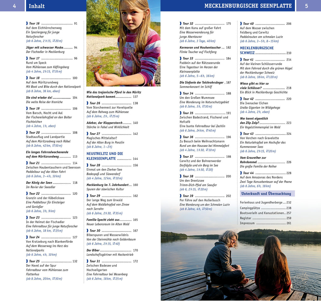 Naturzeit mit Kindern: Mecklenburgische Seenplatte