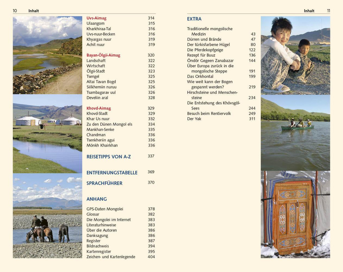 TRESCHER Reiseführer Mongolei