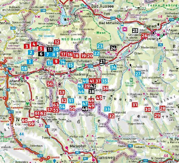 ROTHER Wanderführer Dachstein-Tauern Ost: Bischofsmütze bis Sölkpass. 63 Touren im Dachsteingebirge und in den Schladminger Tauern