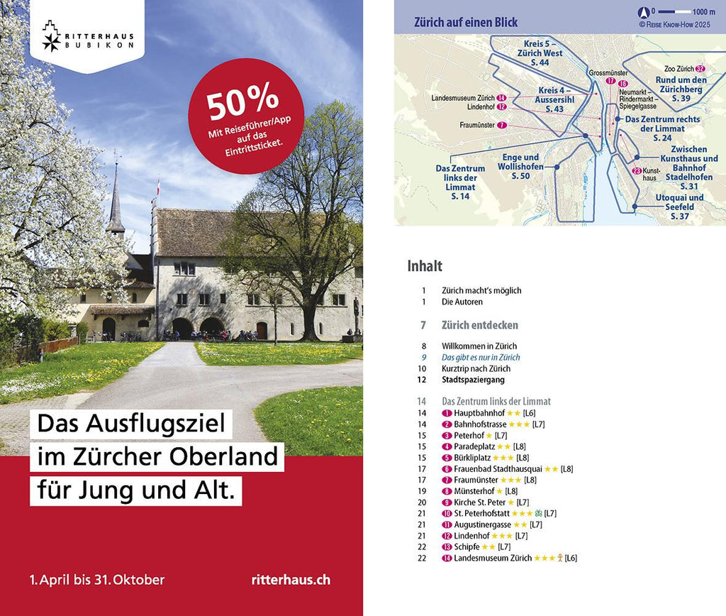 Reise Know-How CityTrip Zürich