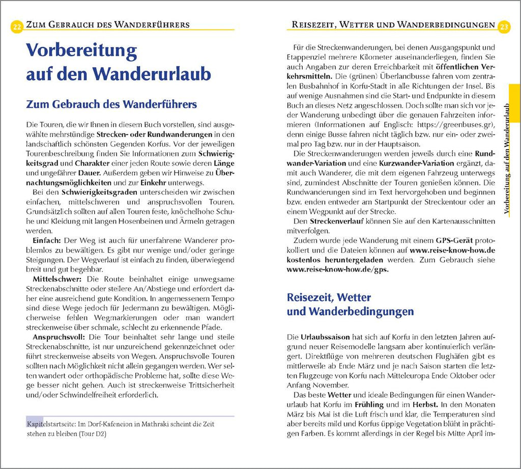 Reise Know-How Wanderführer Korfu