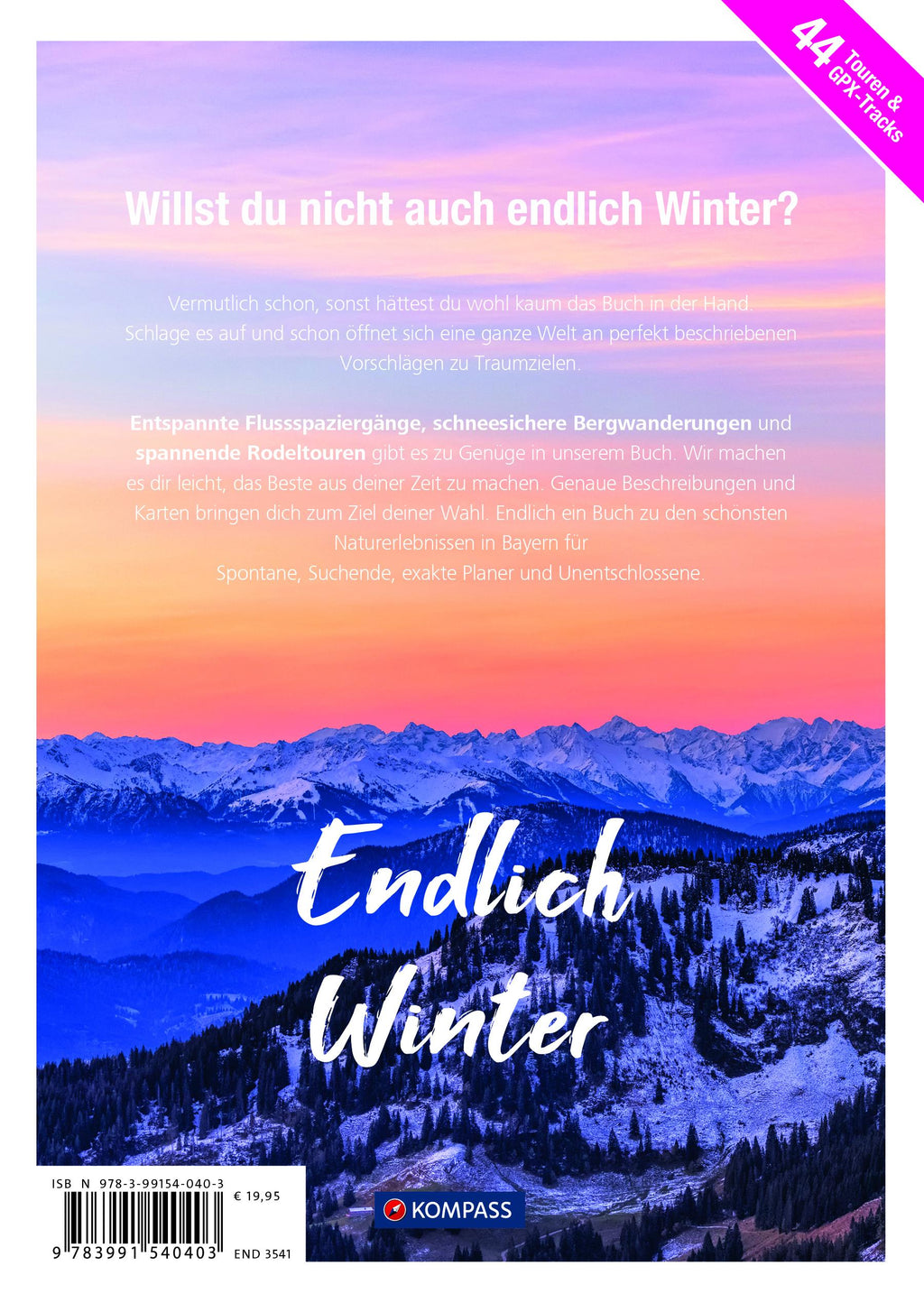 KOMPASS Endlich Winter - Bayerische Voralpen