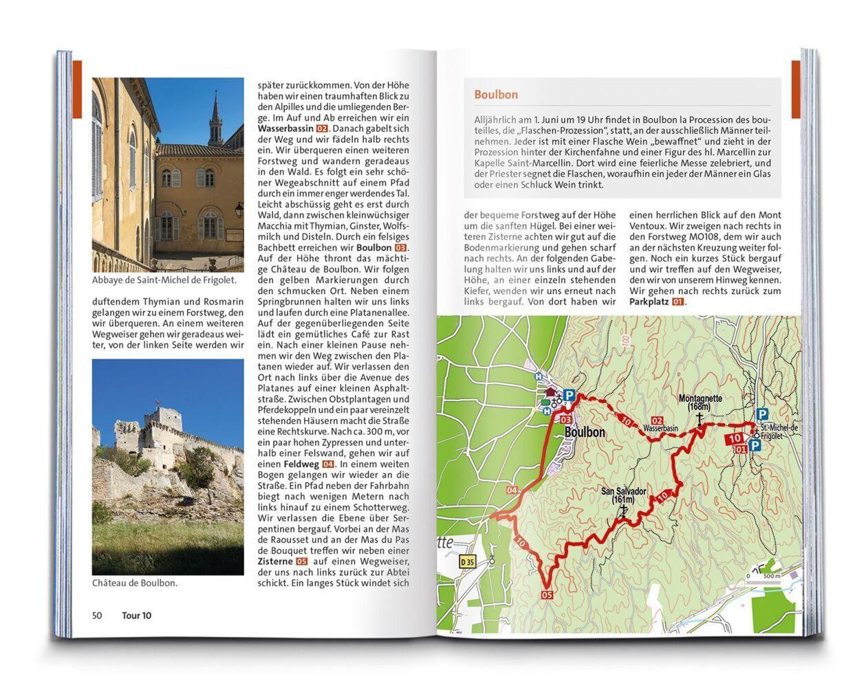 KOMPASS Wanderführer Provence, 55 Touren mit Extra-Tourenkarte