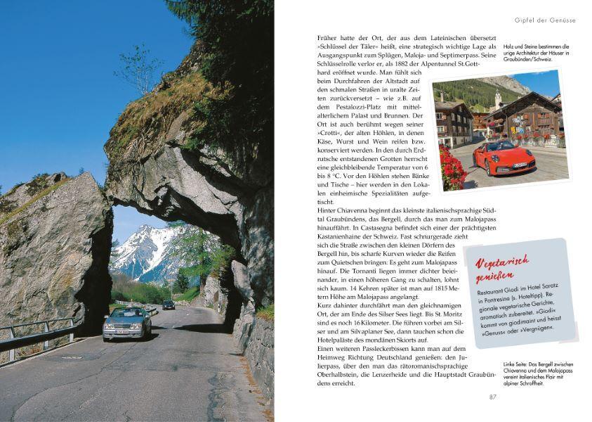 Cabrio-Routen durch die Alpen