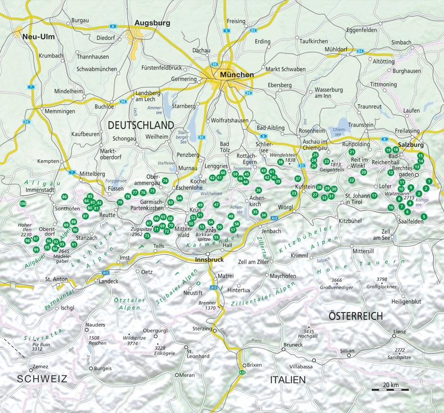 Das große Hüttenwanderbuch