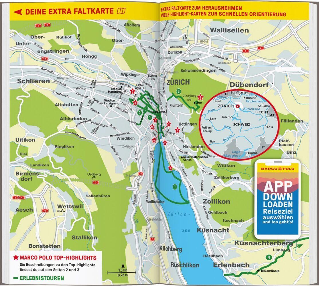 MARCO POLO Reiseführer Zürich