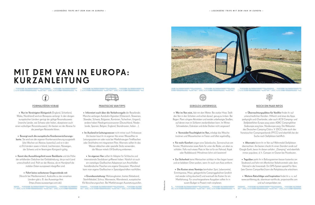 LONELY PLANET Bildband Legendäre Trips mit dem Van in Europa