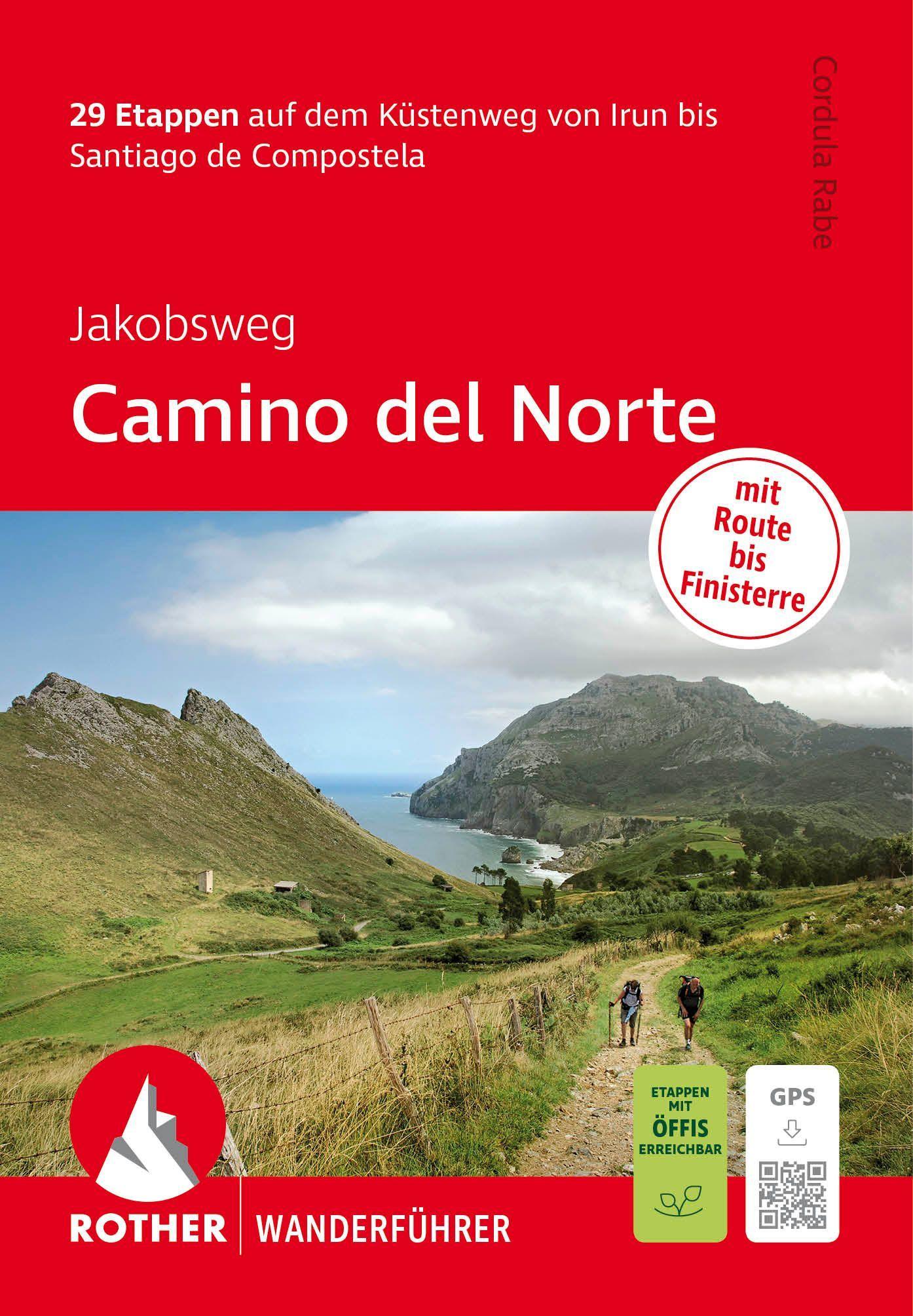 ROTHER Wanderführer Jakobsweg - Camino del Norte
