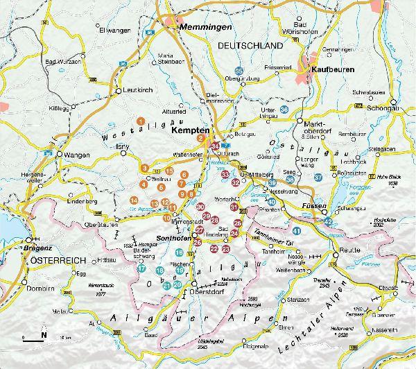 Wanderungen mit dem Kinderwagen Allgäu